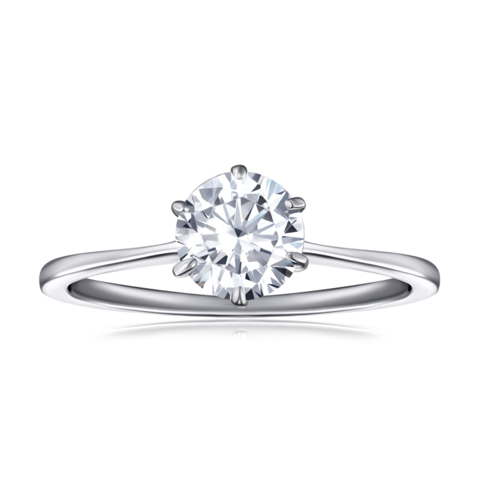 Срібна каблучка. Артикул SZDR16745-R/12/1