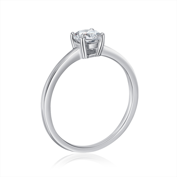 Серебряное кольцо с фианитом. Артикул SZDR16769-R/12/1