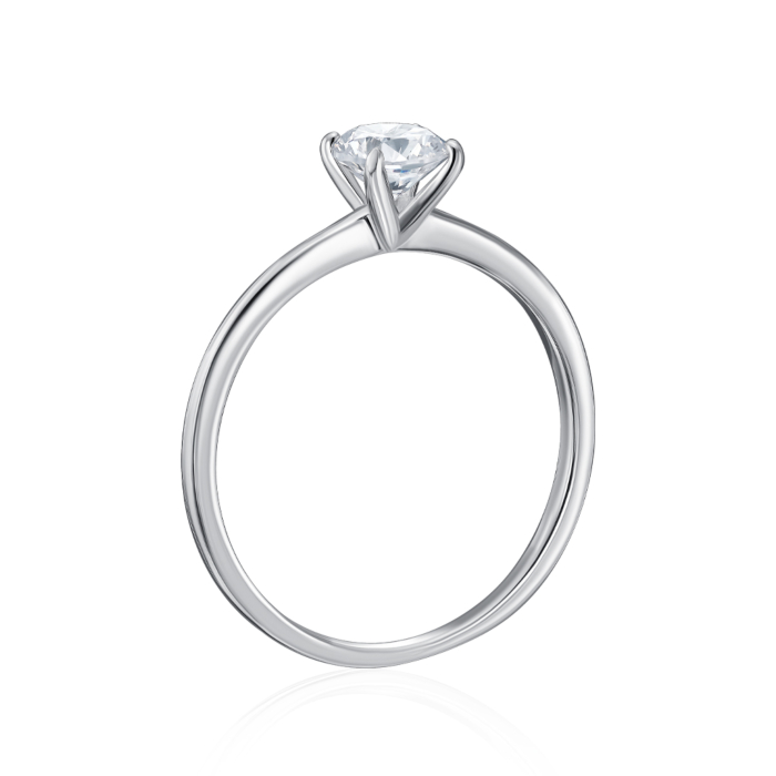 Серебряное кольцо с фианитом. Артикул SZDR16779-R/12/1