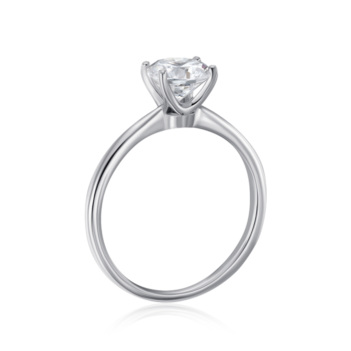 Серебряное кольцо с фианитом. Артикул SZDR16797-R/12/1