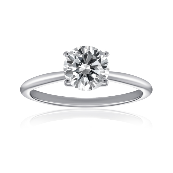 Серебряное кольцо с фианитом. Артикул SZDR16797-R/12/1