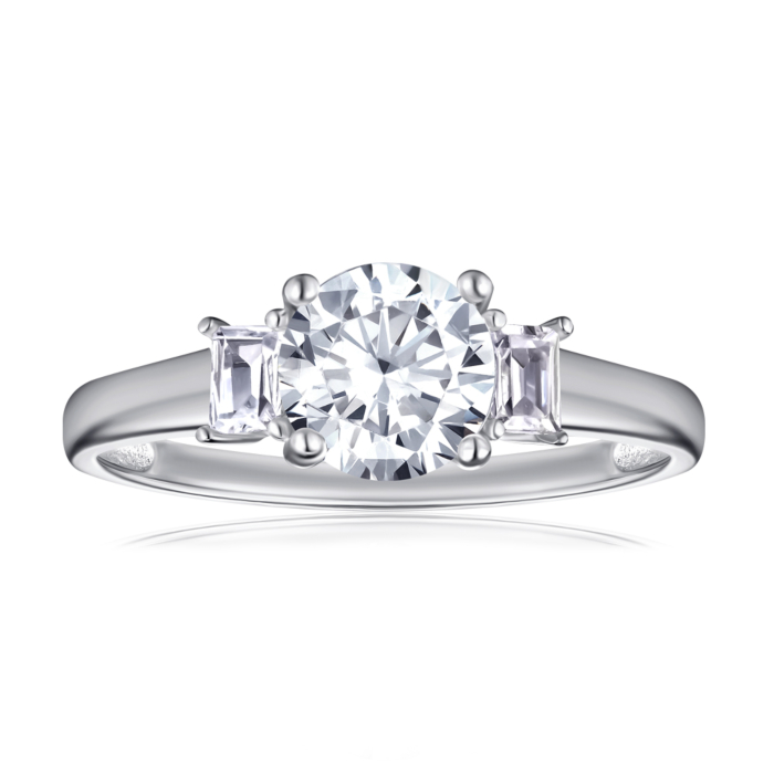 Серебряное кольцо. Артикул SZDR16828-R/12/1