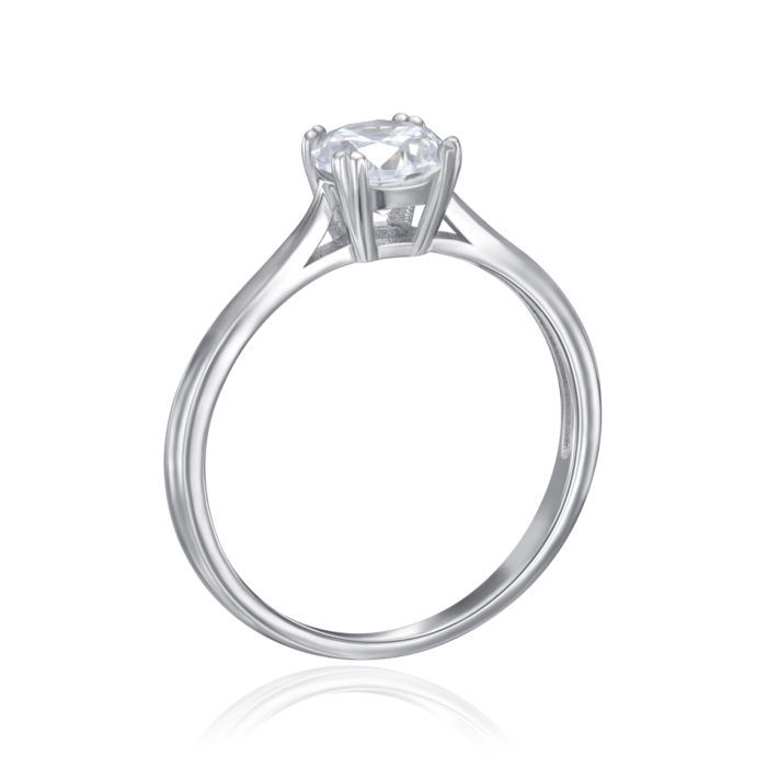Серебряное кольцо с фианитом. Артикул SZDR16863-R/12/1