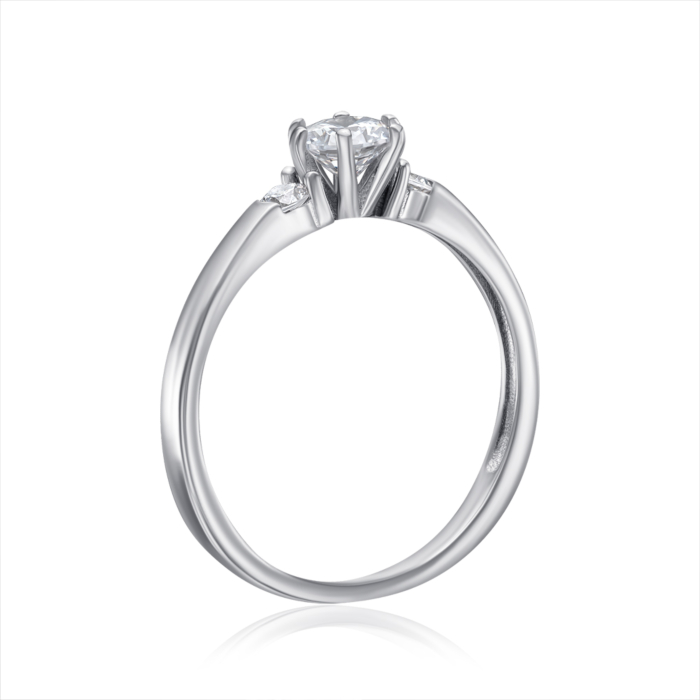 Серебряное кольцо с фианитами. Артикул SZDR16864-R/12/1