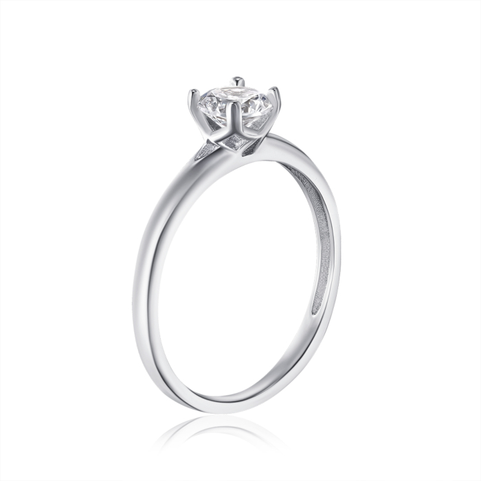 Серебряное кольцо с фианитом. Артикул SZDR16880-R/12/1