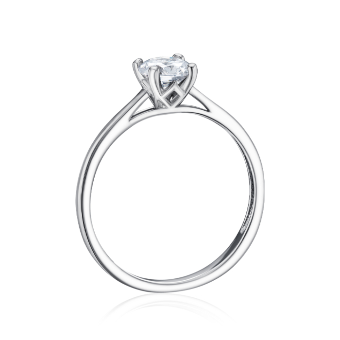 Серебряное кольцо с фианитом. Артикул SZDR16925-R/12/1