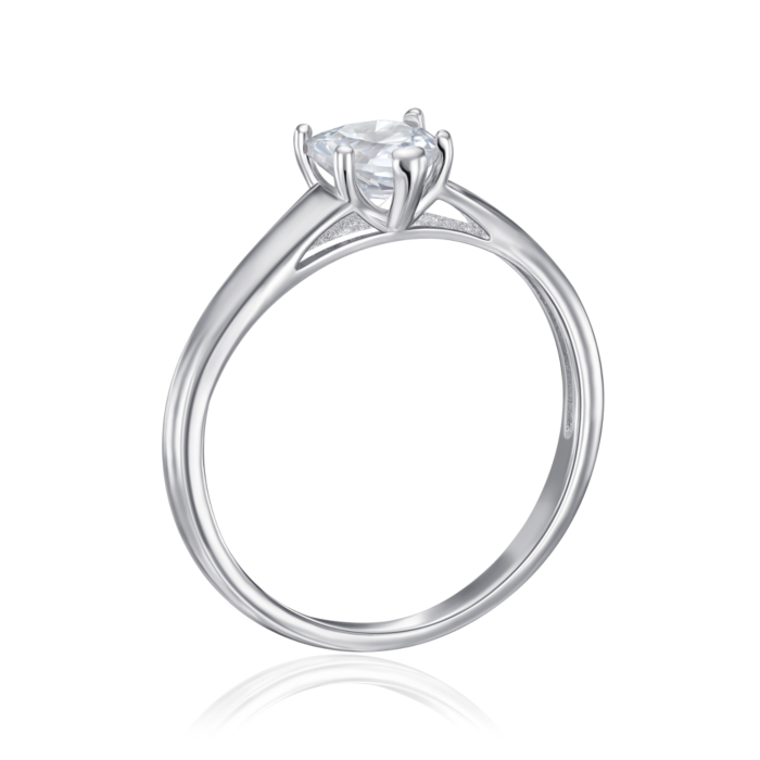 Серебряное кольцо с фианитом. Артикул SZDR16927-R/12/1