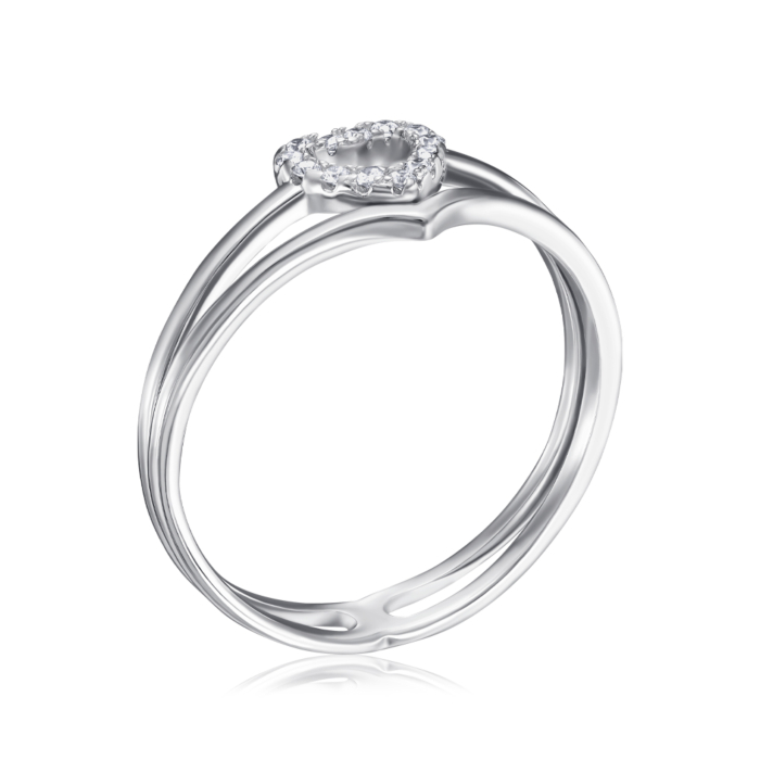 Серебряное кольцо. Артикул TA03981-R/12/1