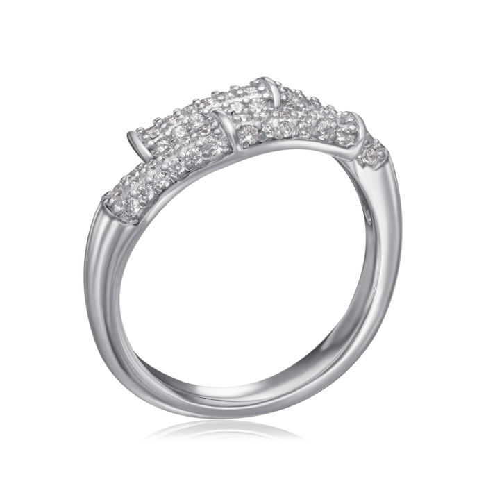Серебряное кольцо. Артикул TA03989-R/12/1