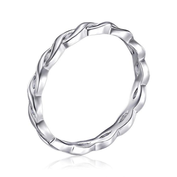 Серебряное кольцо без вставки. Артикул TA08318-R/12