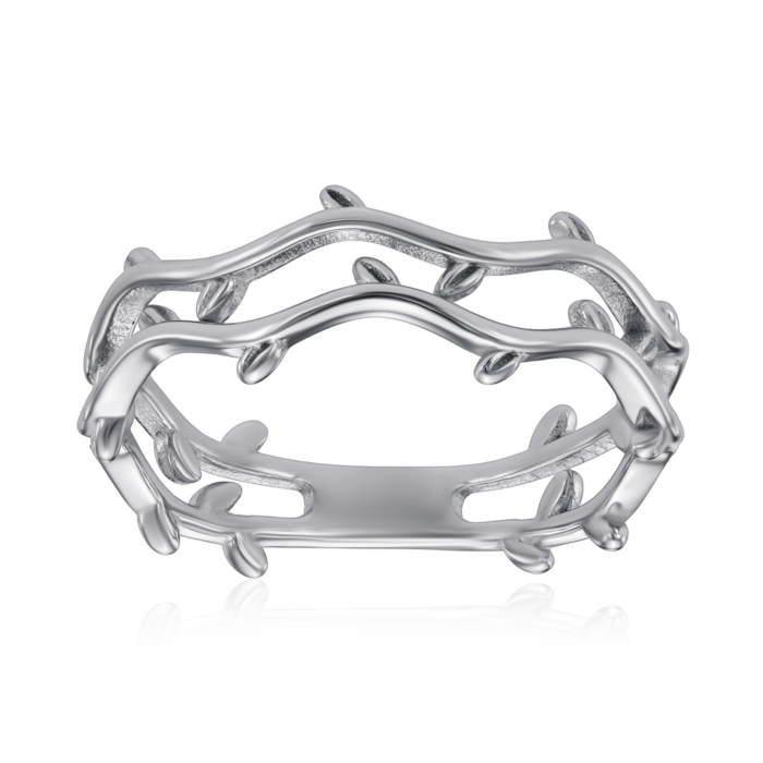 Серебряное кольцо. Артикул TA08445-R/12