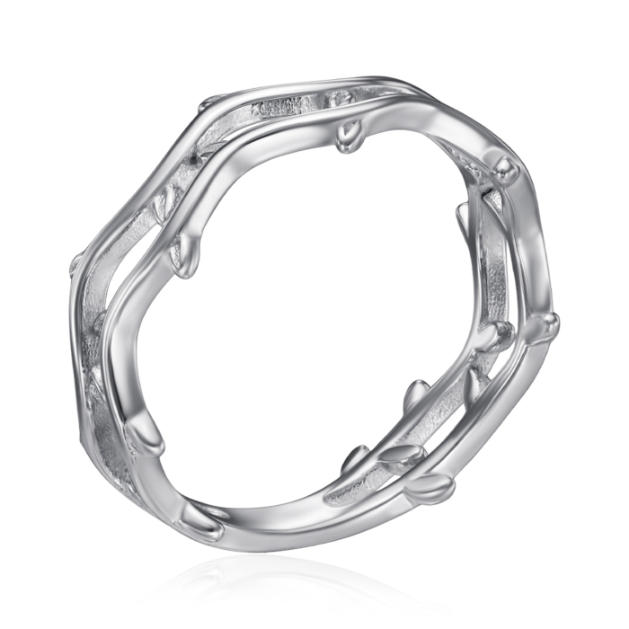 Серебряное кольцо. Артикул TA08445-R/12