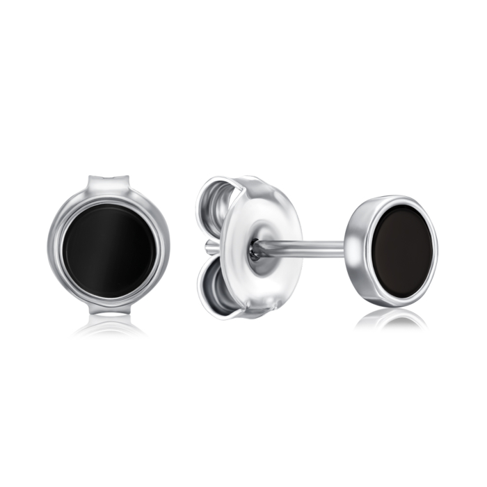 Серебряные серьги с эмалью. Артикул TB04127-E/12/389