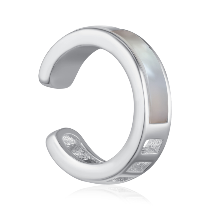 Срібна сережка-кафа. Артикул TB09499-E/12/4534