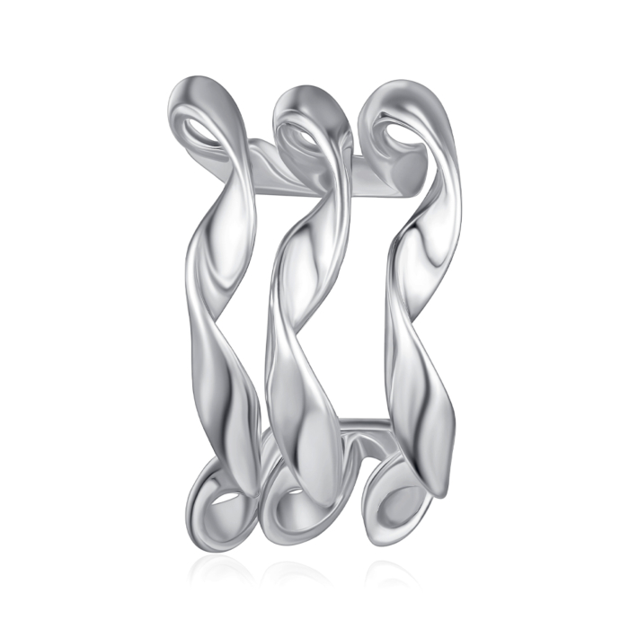 Серебряная серьга-каффа. Артикул TB09898-E/12