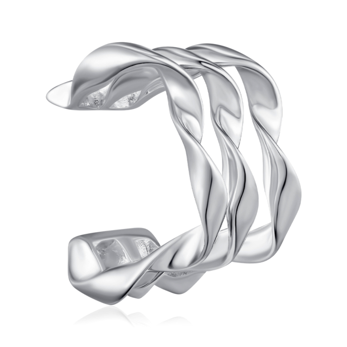 Серебряная серьга-каффа. Артикул TB09898-E/12