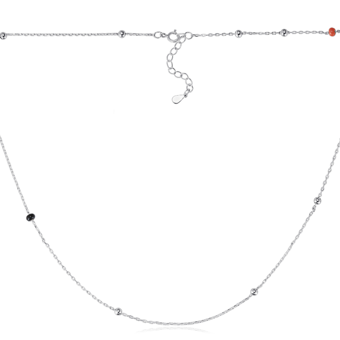 Срібне кольє. Артикул TC03095-K/12/21096
