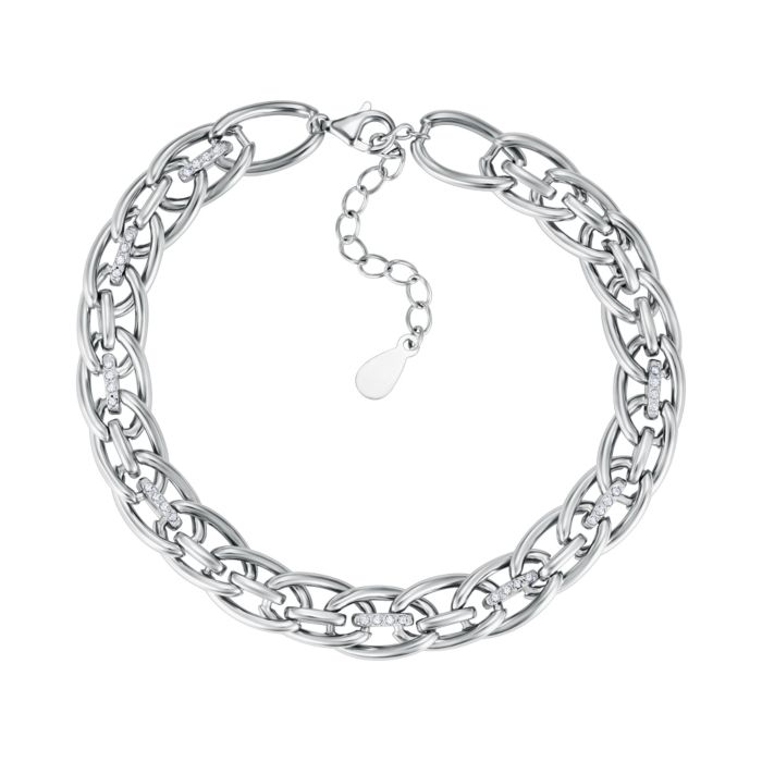 Срібний браслет з фіанітами. Артикул TD03239-B/12/1