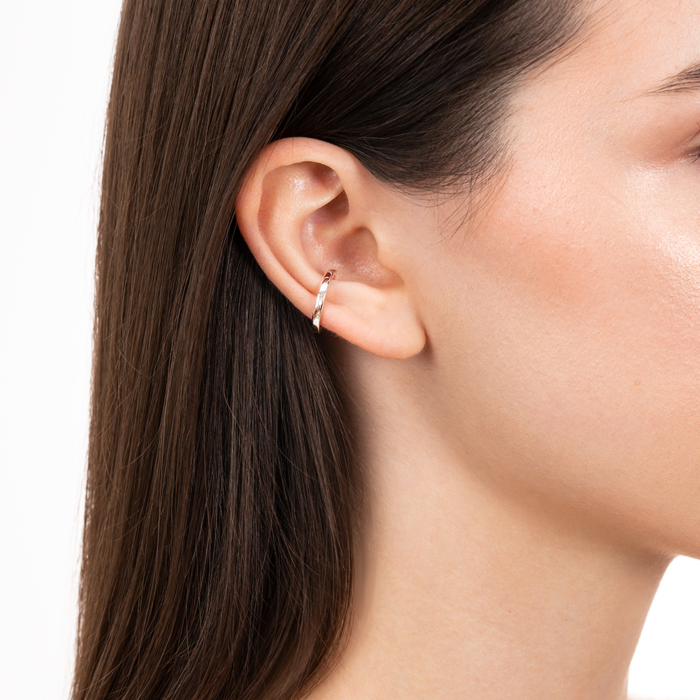 Серебряная серьга-каффа. Артикул TE-1691-S-E/12