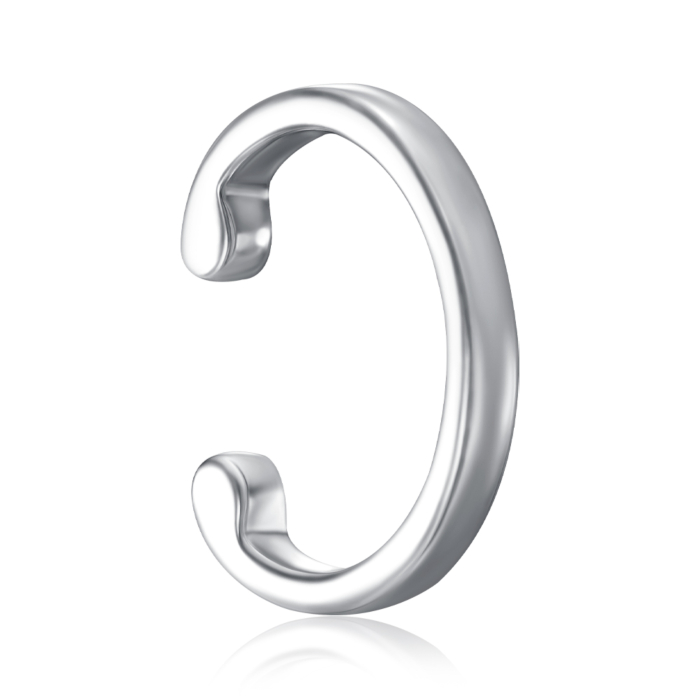 Серебряная серьга-каффа. Артикул TE-1691-S-E/12