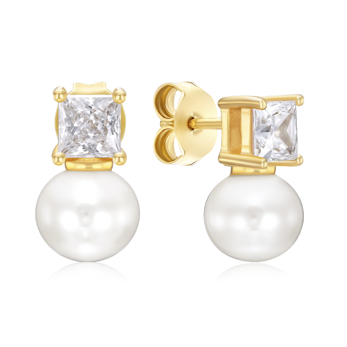 Срібні сережки. Артикул TE-1884-S-E/20/2007