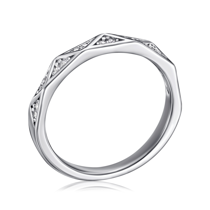 Серебряное кольцо. Артикул TR-1168-7-S-R/12/1