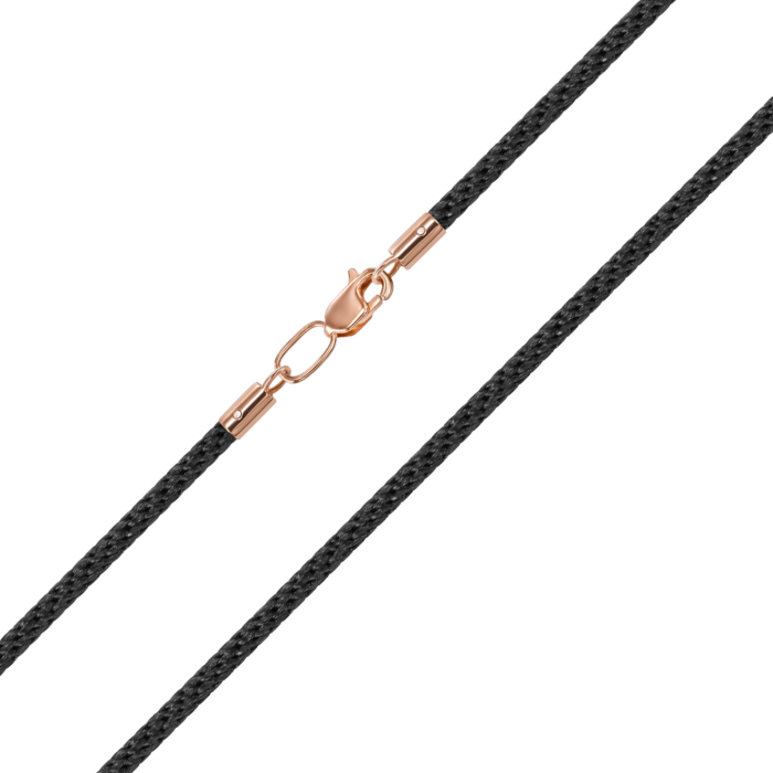 Шовковий шнурок із золотим замком. Артикул 06167-1/01/0