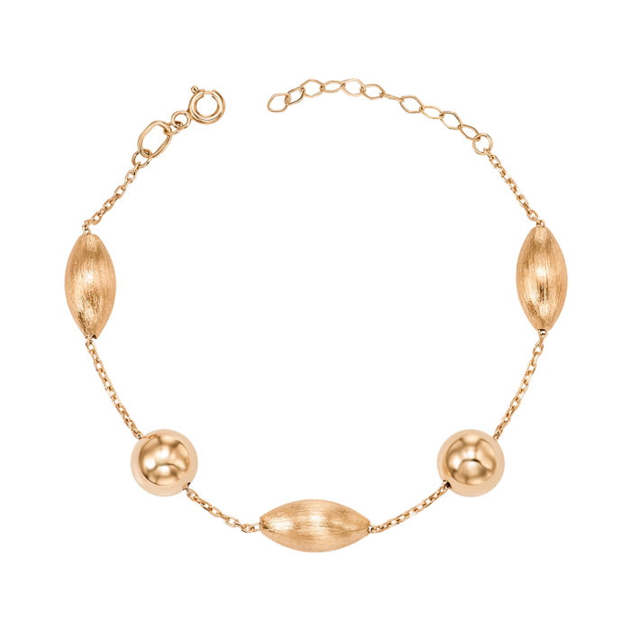 Золотой браслет без вставки F-K-2507-B/01