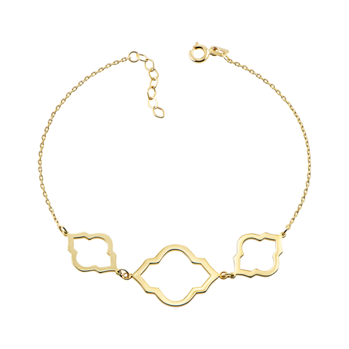 Золотой браслет без вставки. Артикул P-K-5453-B/03