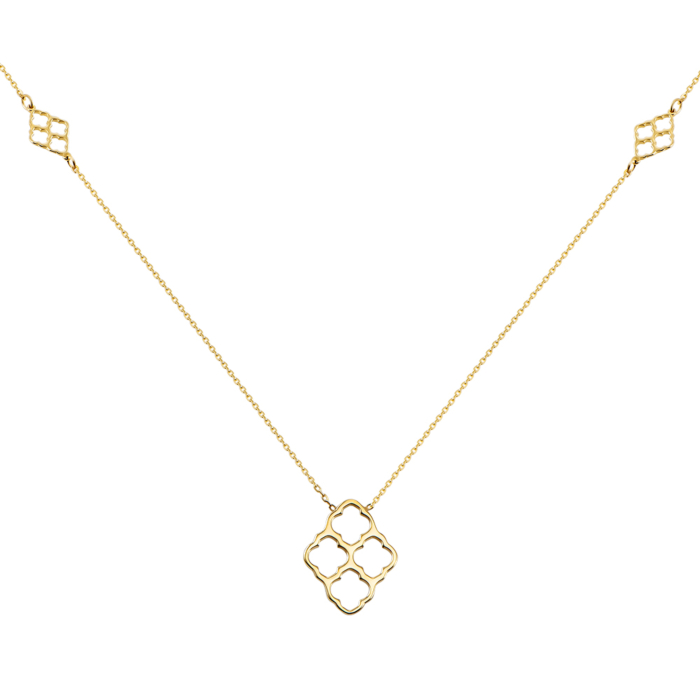 Золоте кольє без вставки. Артикул P-K-5455-K/03