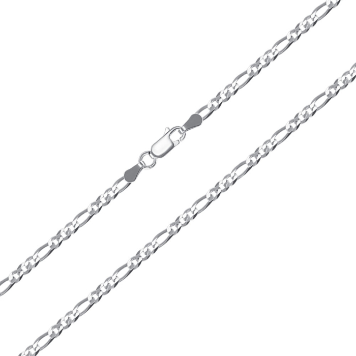 Срібний ланцюжок. Артикул 073 S. FLAT-1-L/12