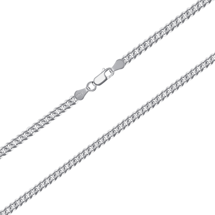 Срібний ланцюжок. Артикул 08 BOMBE -3- L/12