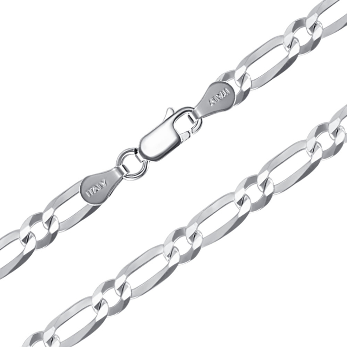 Срібний ланцюжок. Артикул 071 S. FLAT-2-L/12