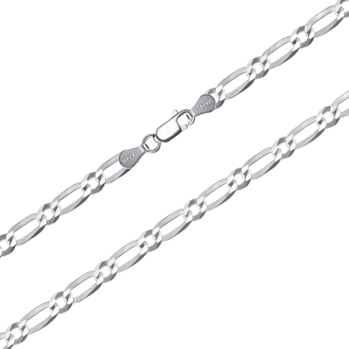 Срібний ланцюжок. Артикул 071 S. FLAT-2-L/12