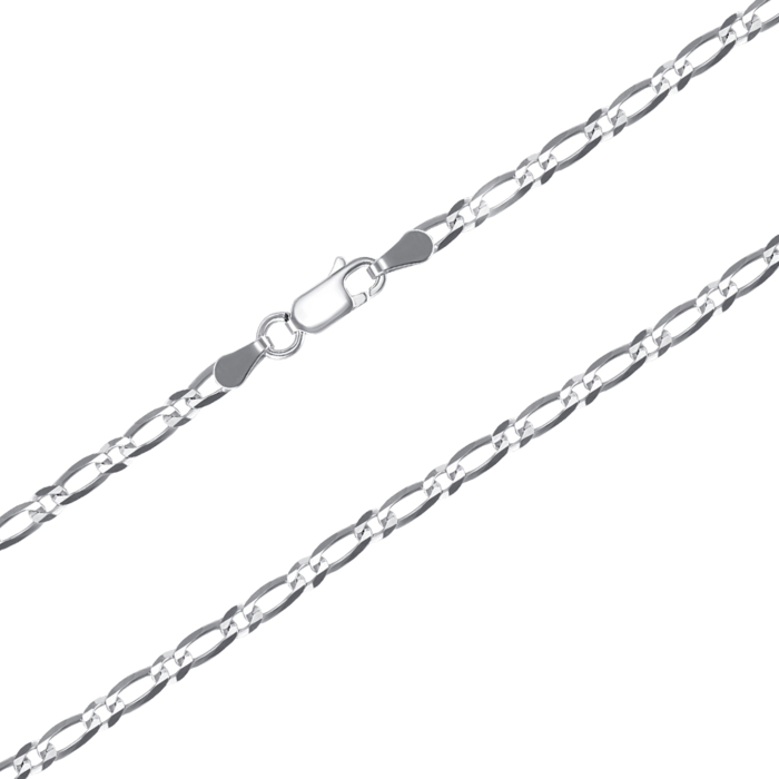 Срібний ланцюжок. Артикул 071 S. FLAT-L/12