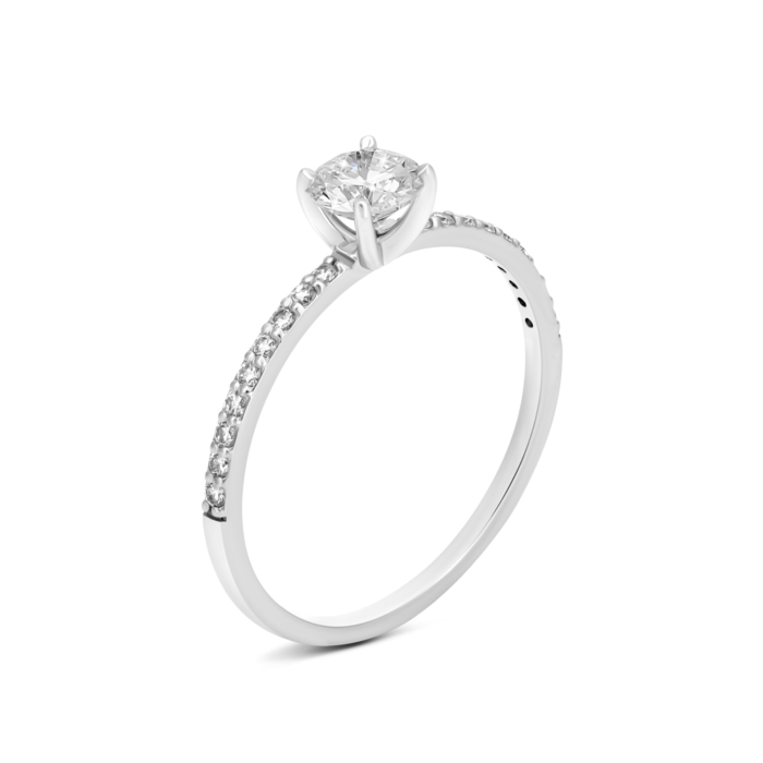 Золотое кольцо с бриллиантами. Артикул UG5WB2.62Б