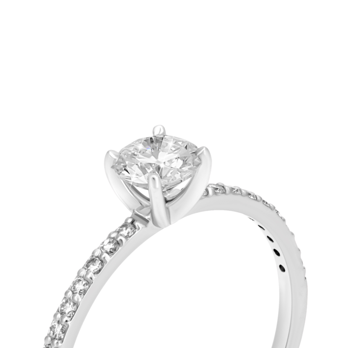 Золотое кольцо с бриллиантами. Артикул UG5WB2.62Б