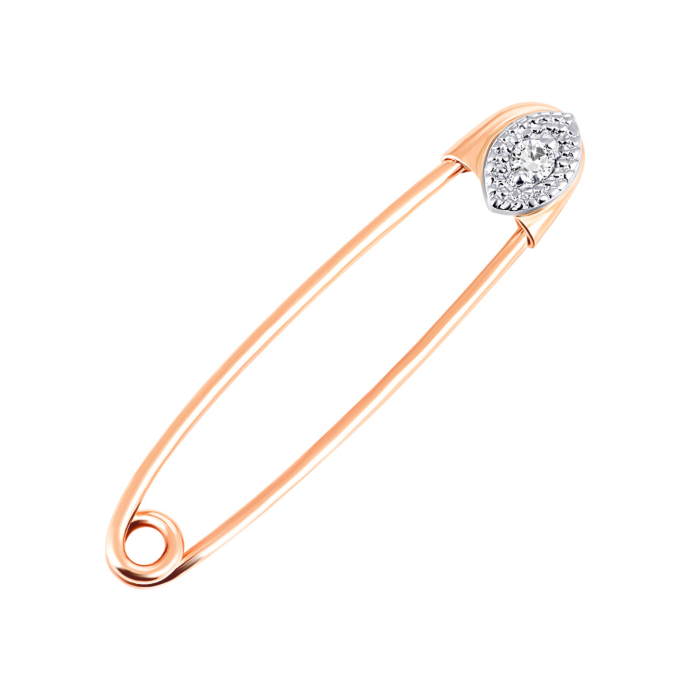 Золота брошка-булавка. Артикул UG5048