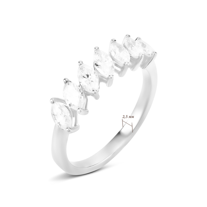 Золотое кольцо с бриллиантами. Артикул UG51111019202 D