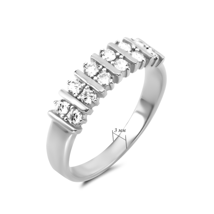 Золотое кольцо с бриллиантами. Артикул UG51190396202