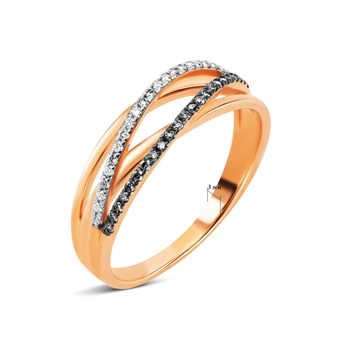 Золотое кольцо с бриллиантами. Артикул UG51190873201 к