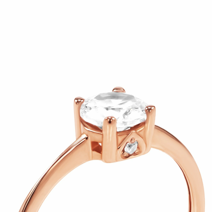 Золотое кольцо с фианитами.Артикул UG511/0165/00/01/01