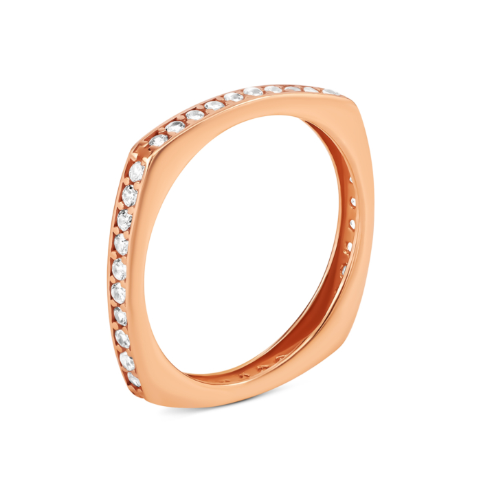 Золотое кольцо с фианитами. Артикул UG51111022201