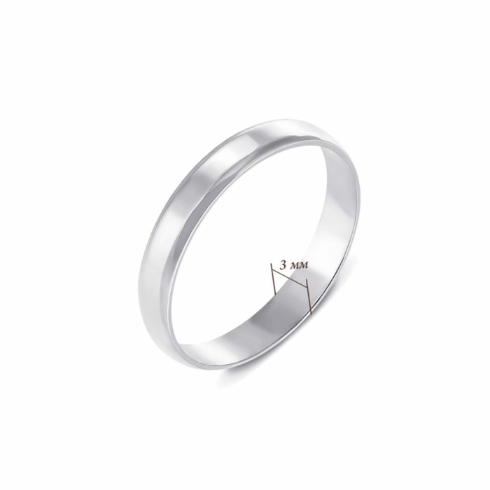 Обручальное кольцо. Американская модель. Артикул UG510/0326/02/01/02 (1003/1б)