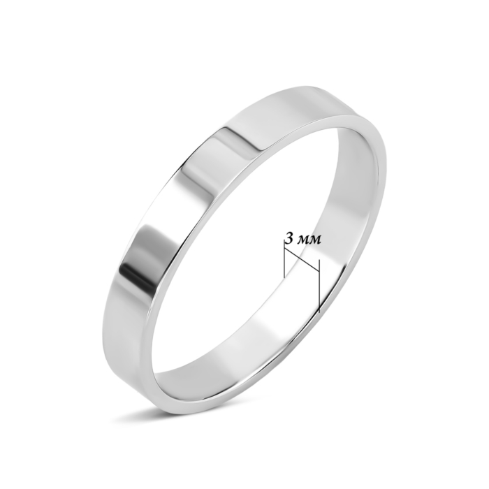 Обручальное кольцо. Американская модель. Артикул UG510/0335/02/01/02 (8073/02/0)