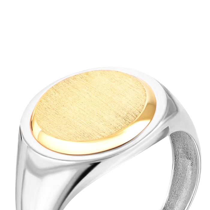 Золотая печатка.Артикул UG5КП 020/1/2