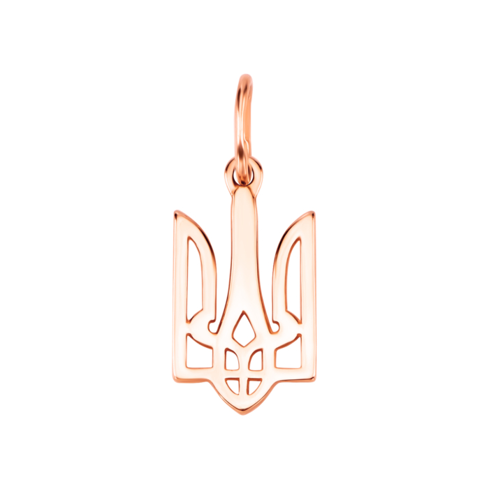 Золота підвіска Герб України. Артикул UG5440579