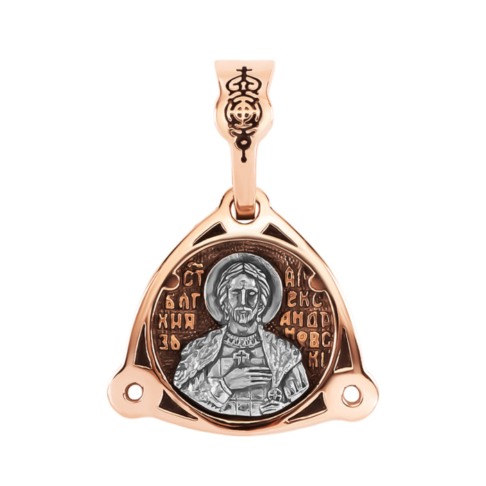 Золотая подвеска-иконка. Артикул UG5ЗЛ56