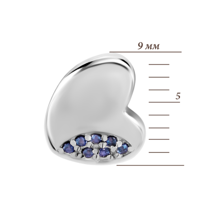 Золота підвіска з фіанітами. Артикул UG5319068810202