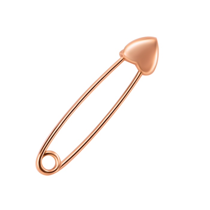 Золотая брошь-булавка.Артикул UG54130/01/0